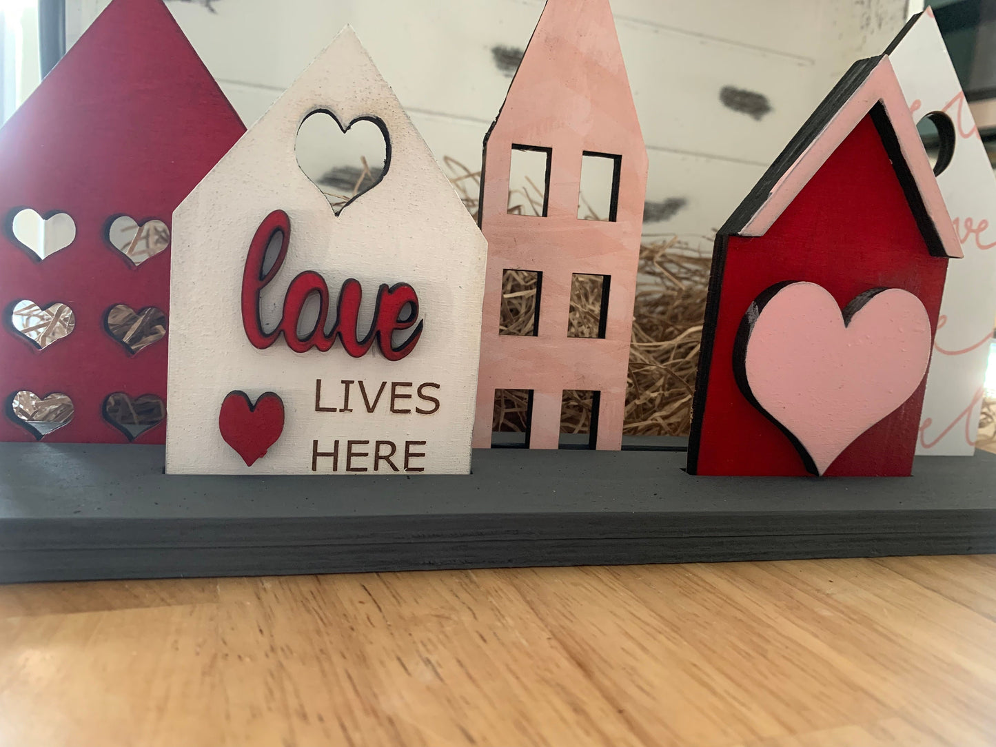 Valentine Village SVG File (Digital Download)