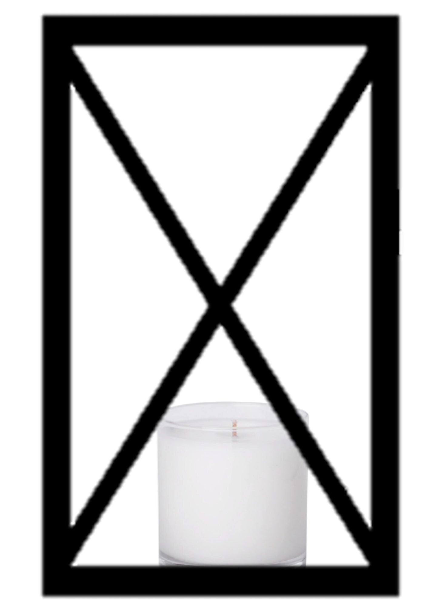 X Style Lantern SVG File (Digital Download)