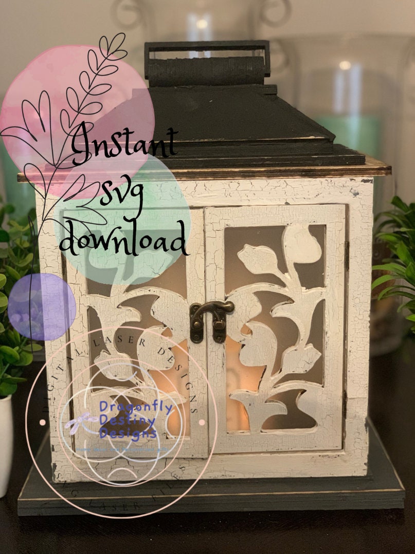 Cottage Lantern SVG File (Digital Download)