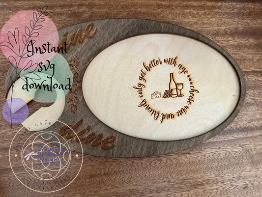 Personal Charcuterie Boards & Box SVG Files (Digital Download)