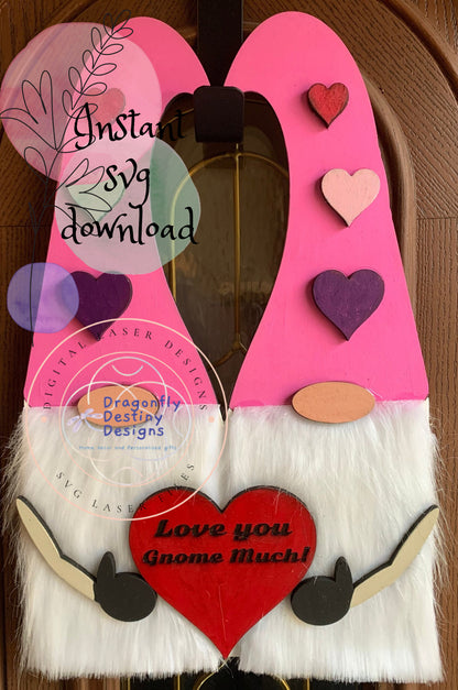 Love you Gnome Much SVG File (Digital Download)