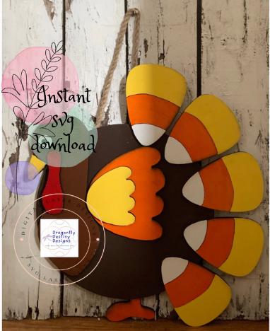 Paper Plate Turkey SVG File (Digital Download)