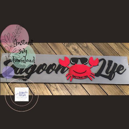 Lagoon Life SVG File (Digital Download)