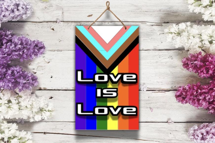 Progressive Pride Flag SVG File (Digital Download)