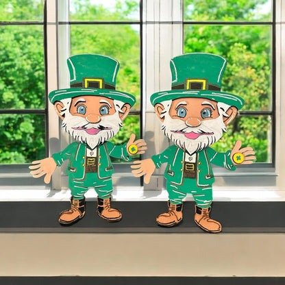 Lucky the Leprechaun Shelf Sitter SVG File (Digital Download)