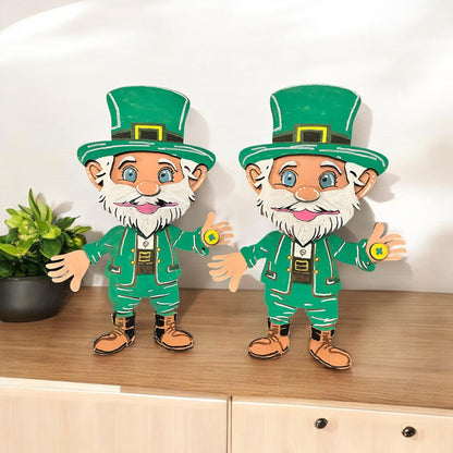 Lucky the Leprechaun Shelf Sitter SVG File (Digital Download)