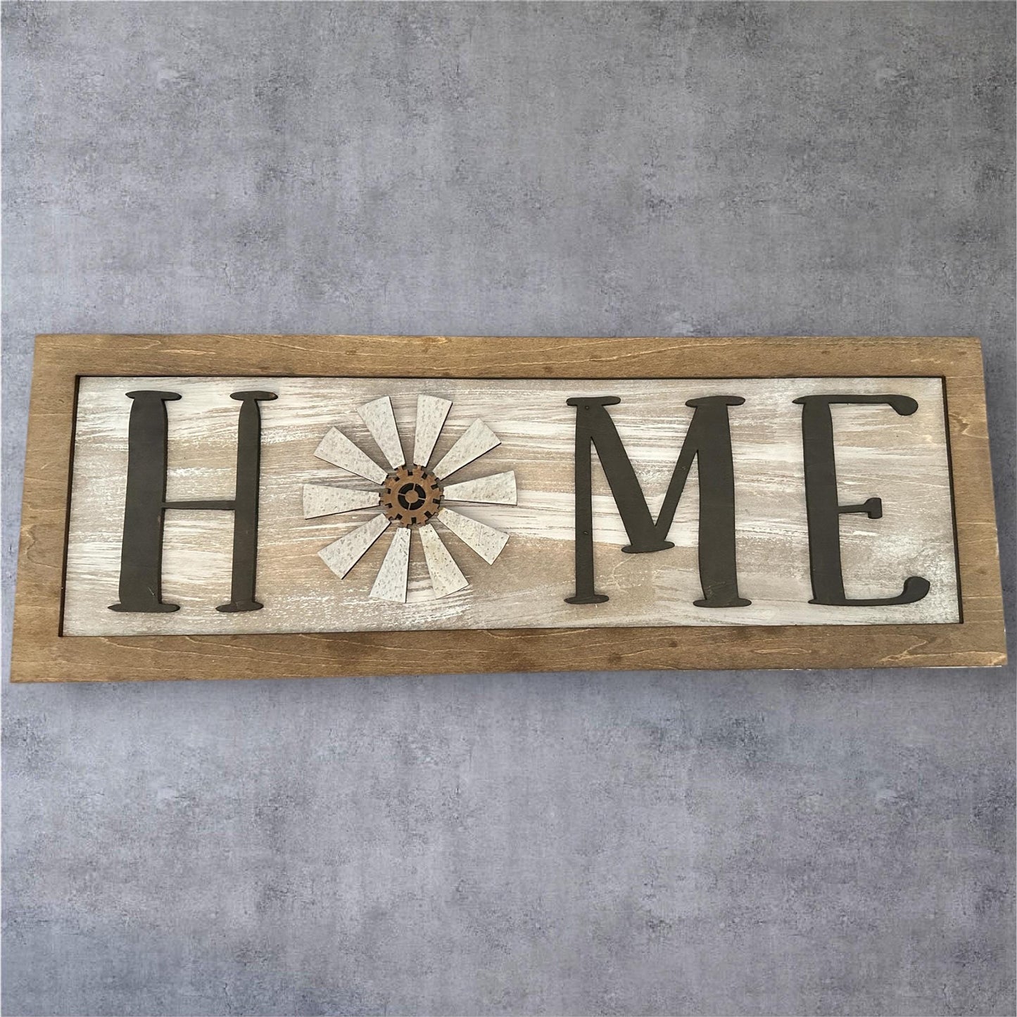 Home Sign with Windmill SVG File (Digital Download)