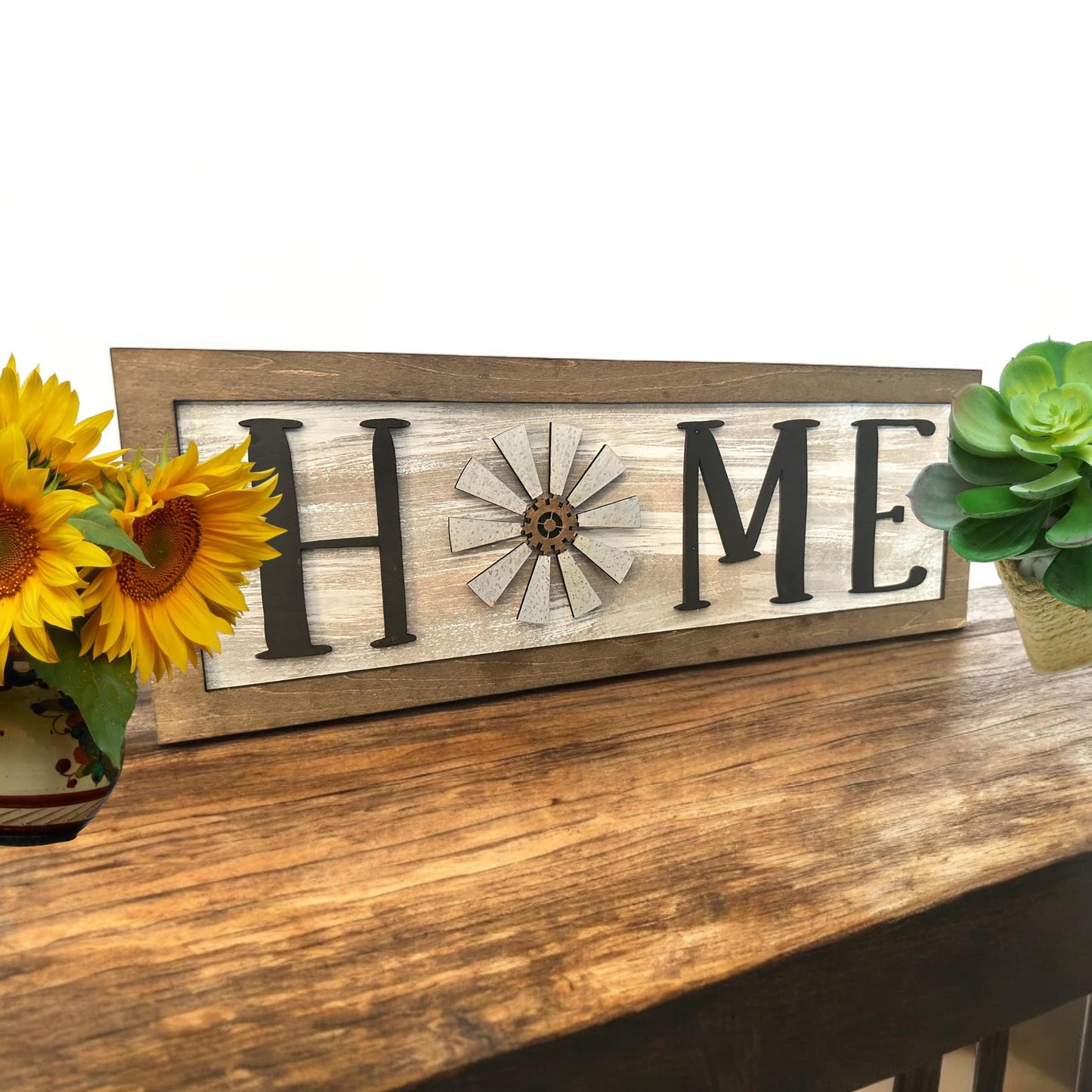 Home Sign with Windmill SVG File (Digital Download)