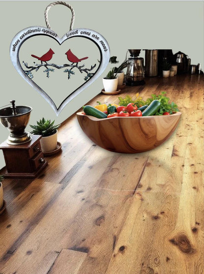Cardinals Appear Heart and Carinal Appear Ornament SVG File (Digital Download)