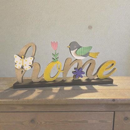 Home Spring Sign SVG File (Digital Download)