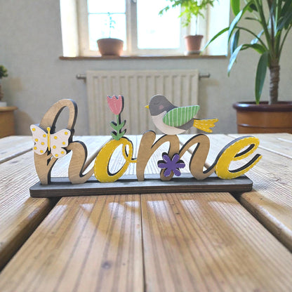 Home Spring Sign SVG File (Digital Download)