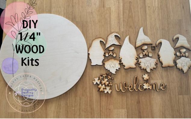 St. Patrick Gnomes Welcome Sign Kit
