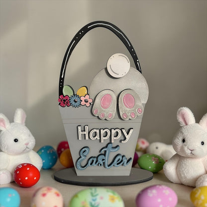 Bunny in a Bucket SVG File (Digital Download)