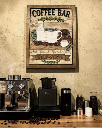 Farmhouse Coffee Bar Sign SVG File (Digital Download)