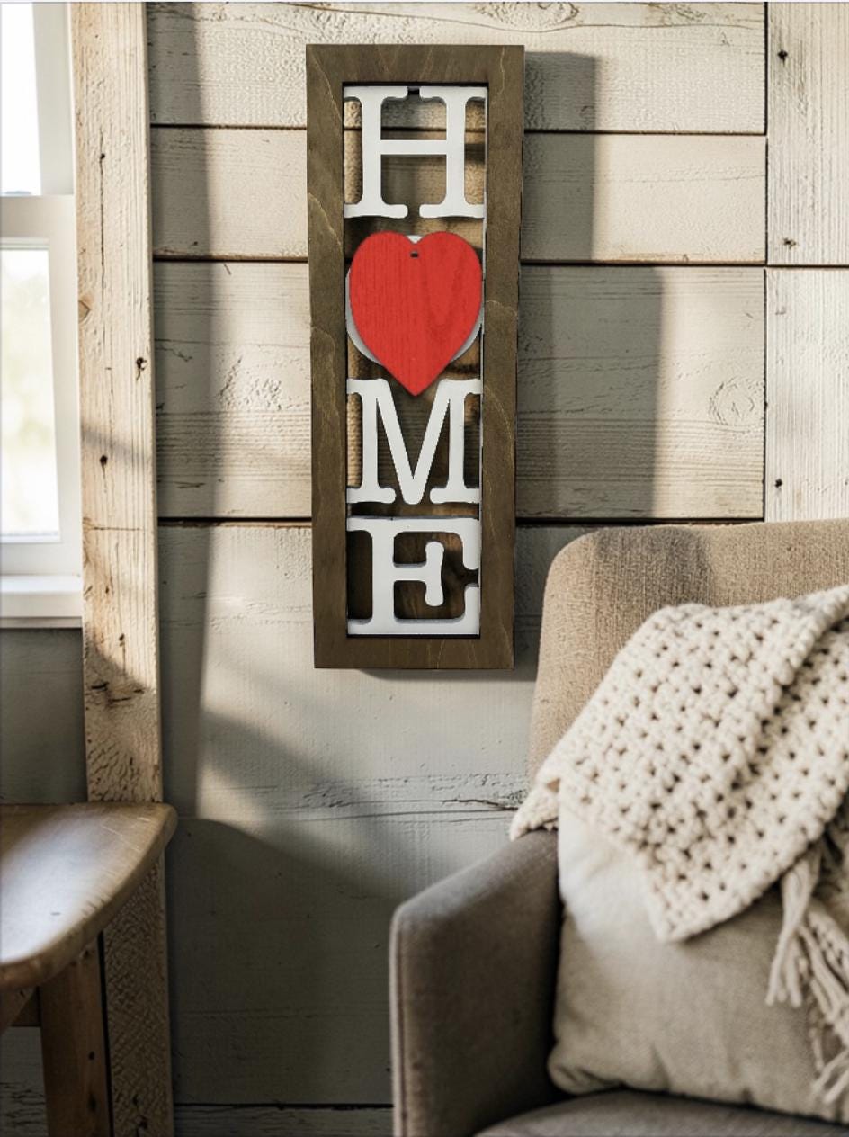 Interchangeable Home sign with 12 Seasons SVG File (Digital Download)