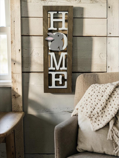 Interchangeable Home sign with 12 Seasons SVG File (Digital Download)