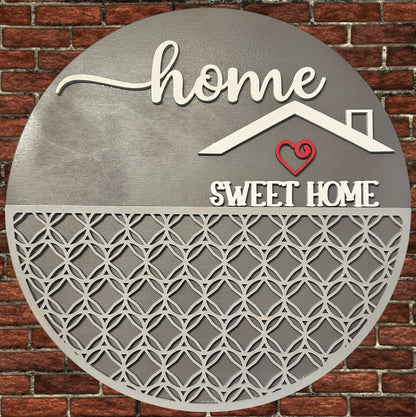 Home Sweet Home Geo SVG File (Digital Download)