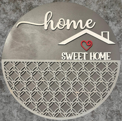 Home Sweet Home Geo SVG File (Digital Download)