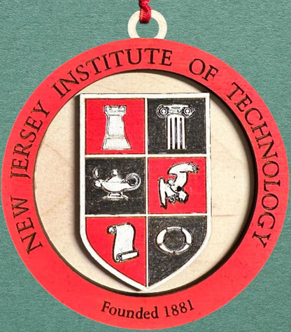 NJIT College Ornament SVG File (Digital Download)