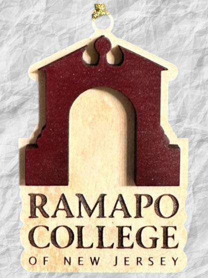 Ramapo College Ornament SVG File (Digital Download)