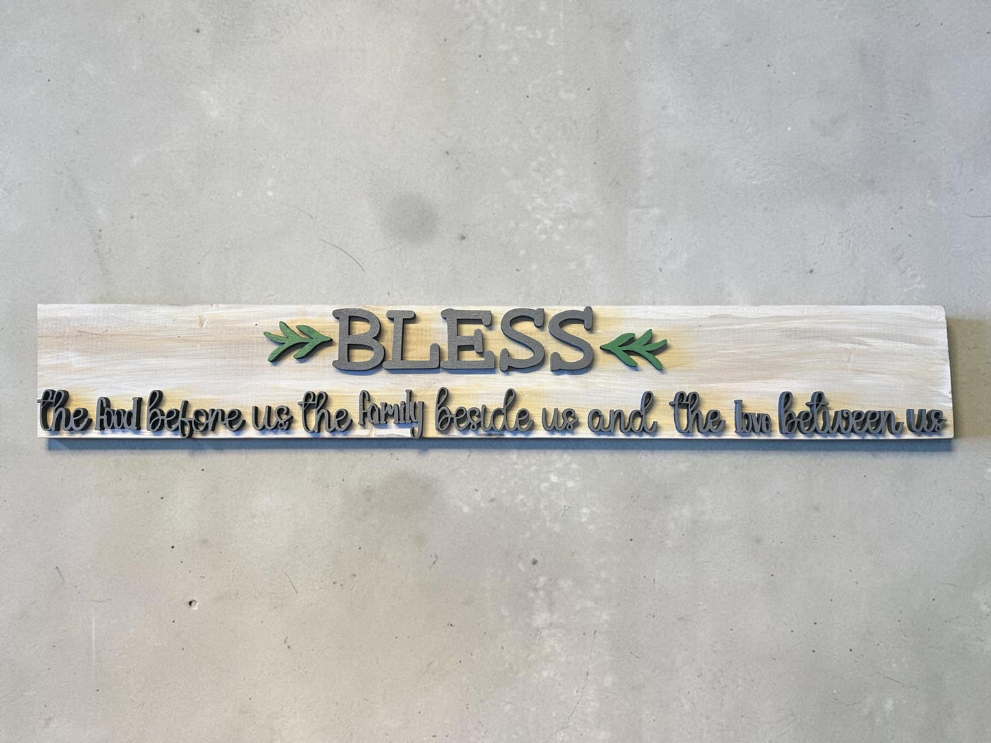 Bless Prayer Sign SVG File (Digital Download)