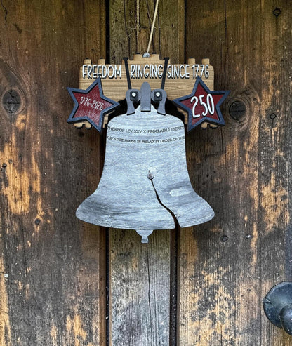 Liberty Bell | Freedom Ringing Since 1776 | 250 SVG File (Digital Download)