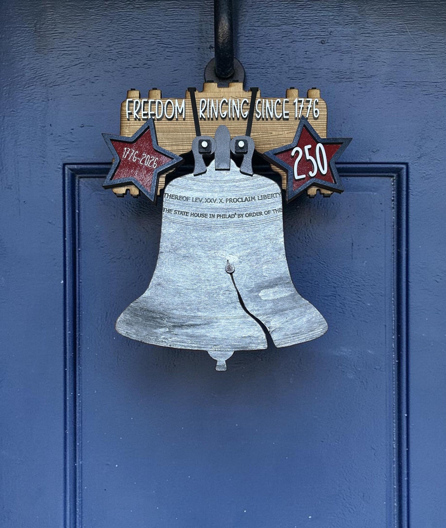Liberty Bell | Freedom Ringing Since 1776 | 250 SVG File (Digital Download)