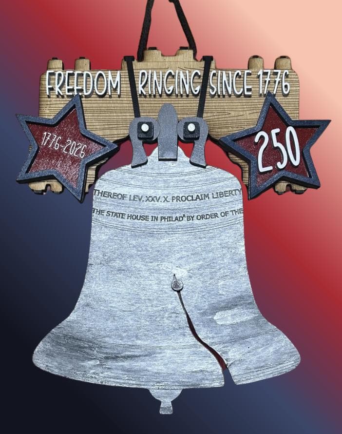 Liberty Bell | Freedom Ringing Since 1776 | 250 SVG File (Digital Download)