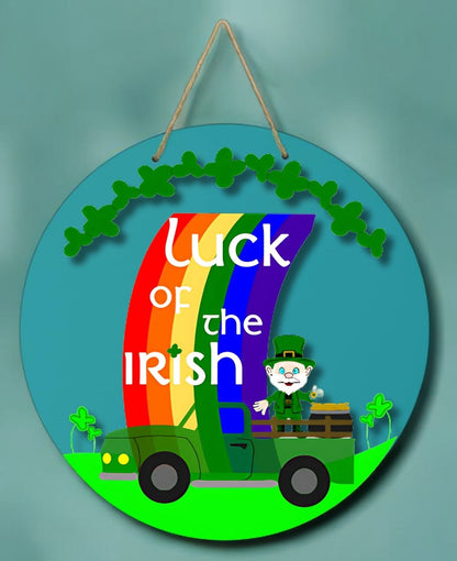 Luck of the Irish Door Hanger