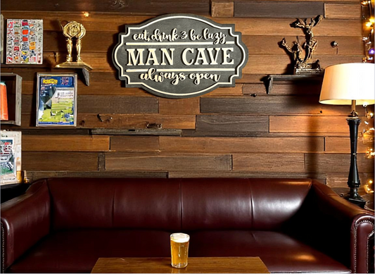 Man Cave sign