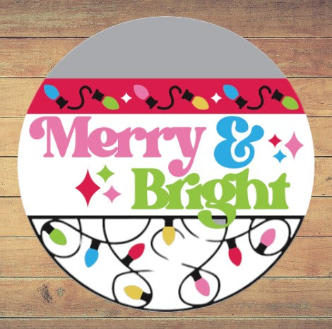 Christmas Round Signs