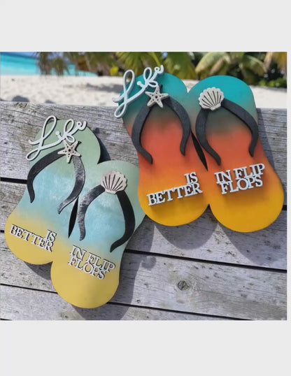 Life is Better in Flip Flops SVG File