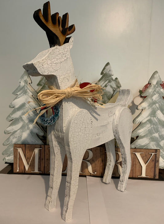 Farmhouse Holiday Deer