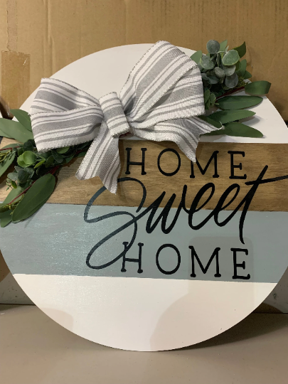 Home Sweet Home Door Hanger