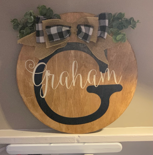 Family Name Plaque