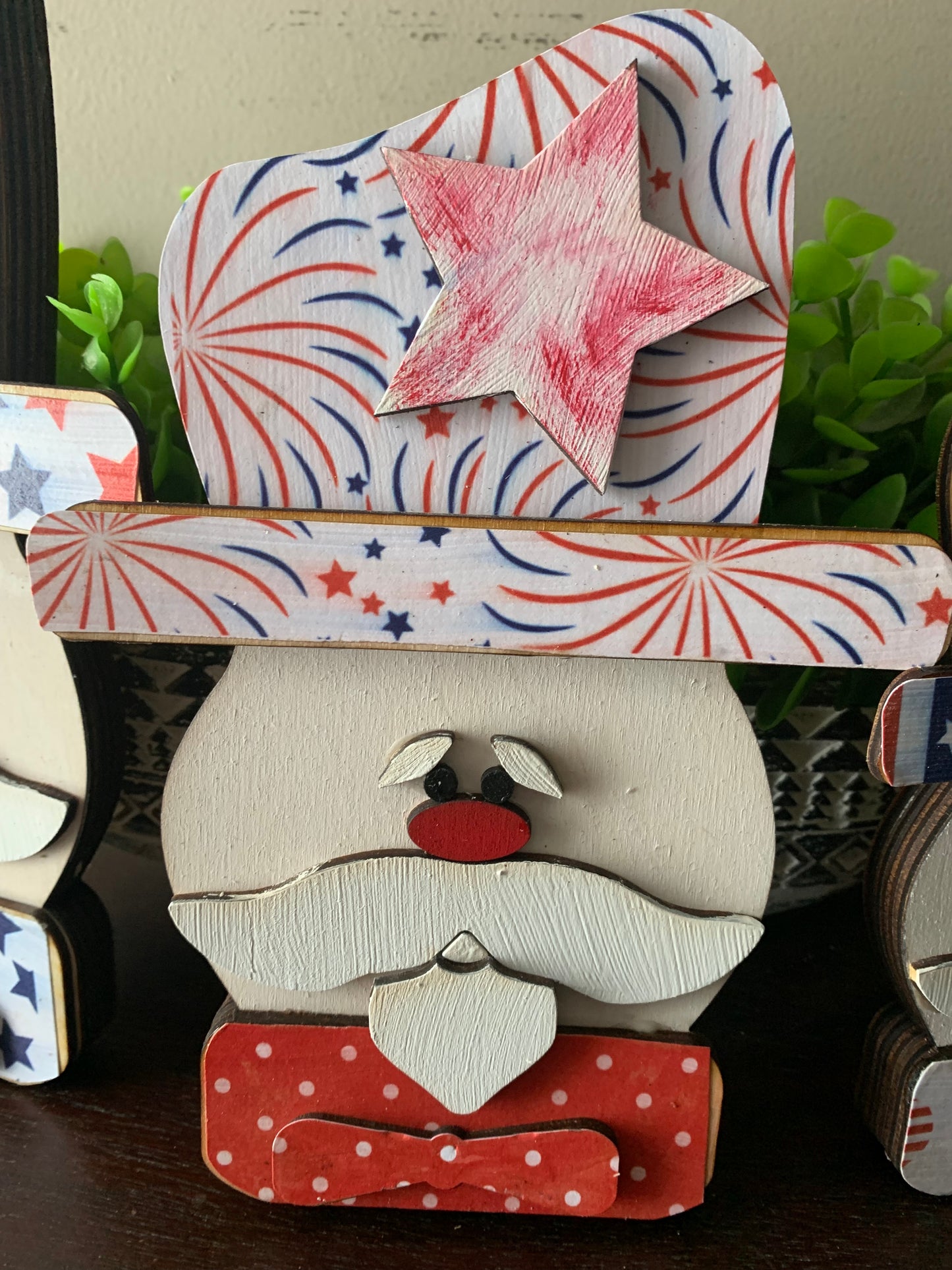 Set of 3 Uncle Sams