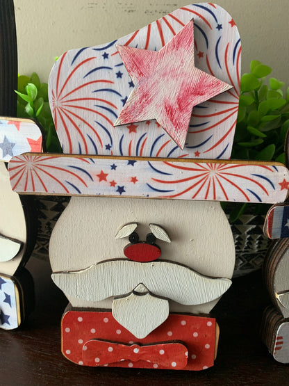 Set of 3 Uncle Sams